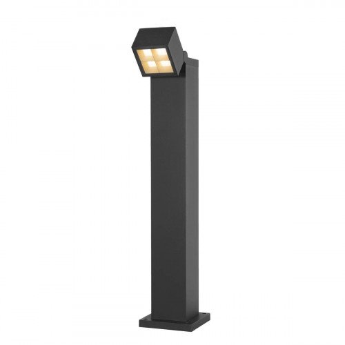 Antraciete tuinlamp kantelbaar LED modern