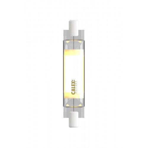 LED lamp R7s 78mm Full Glass 220-240V 4W 400lm, 2700K dimbaar