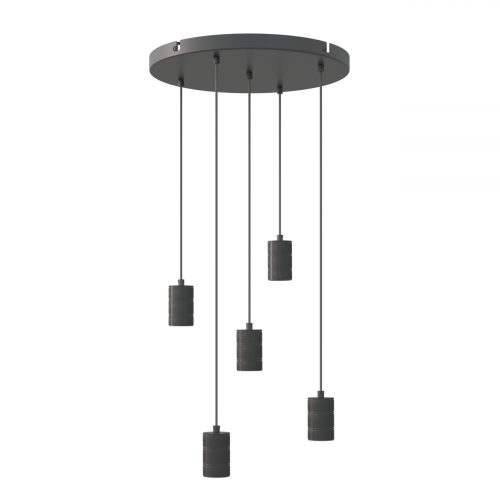 Hanglamp Calex Multi Cord Rond 5xE27