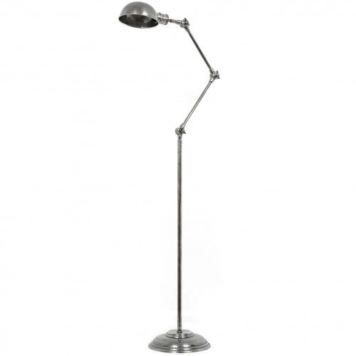 messing lamp in de kleur antiek zilver met een E27 fitting