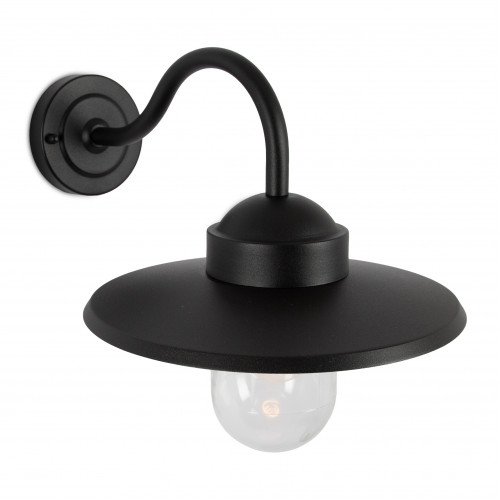 buiten verlichting - Dolce Retro Zwart wandlamp - Buitenlamp KS Verlichting met slimme led wifi lamp