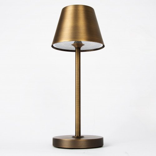 Buitenlamp en Binnenlamp Bronzen tafellamp modern