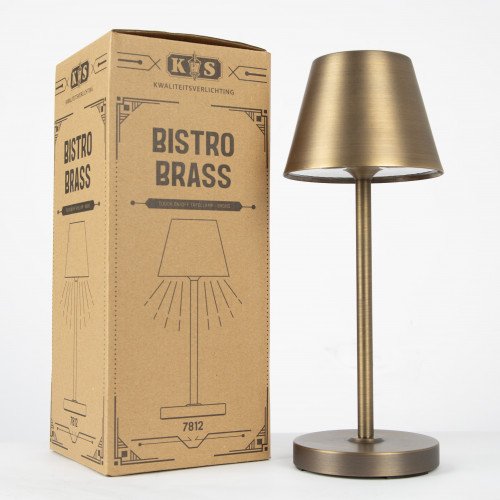 Buitenlamp en Binnenlamp Bronzen tafellamp modern