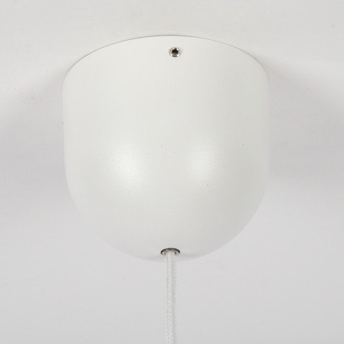 Witte druppel-design hanglamp aluminium modern